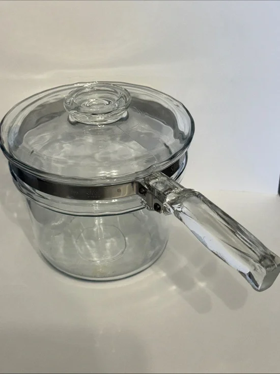 Pyrex Double Boiler Insert with Lid - 1 1/2 QT.