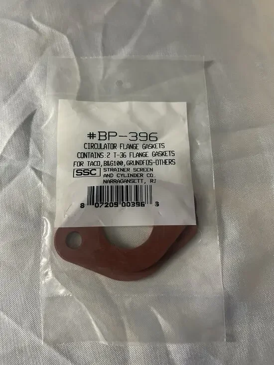 taco comfort solutions bp 396 circulator flange gaskets for fryer oil machines