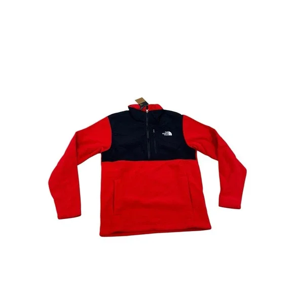 The North Face 200TNDRA PO 2-RTO Red Fleece‎ NFOA4QQWN5E Men's Size M