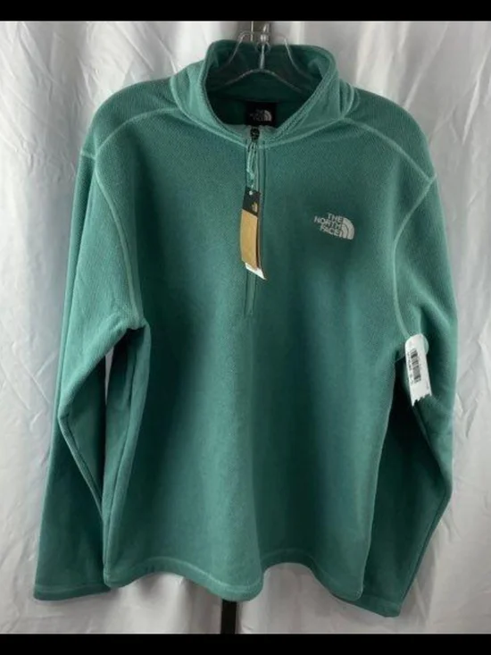 The North Face Textured Cap Rock 1/4 Zip Fleece Size L NWT $65