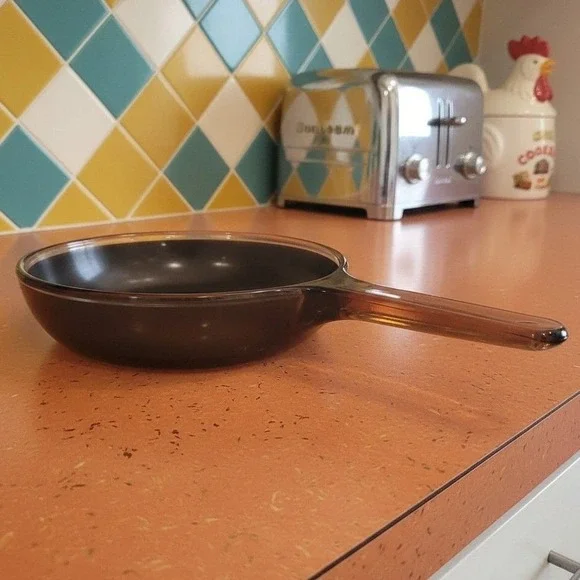 Corning‎ Vision Amber Frying Skillet, Teflon Non Stick Pan, Replacement Cookware
