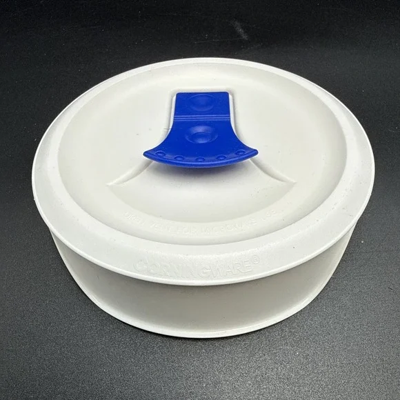 Corning‎ Ware White F-22-VPC Microwave Vented Cover Lid 1 Lid Only