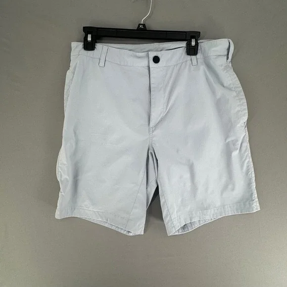 The North Face Mens Hiking Shorts Light Blue Grey Size 34 Regular Outdoor Trail