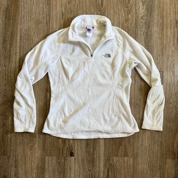 The-north-face Men's White and Cream Sweatshirt