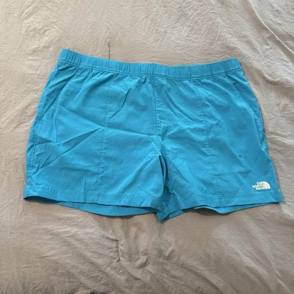 The North Face Lightweight Men's Shorts Size XXL Turquoise Blue