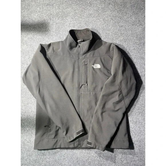 The North Face Apex Bionic Jacket Mens M Black Excellent Softshell Windproof
