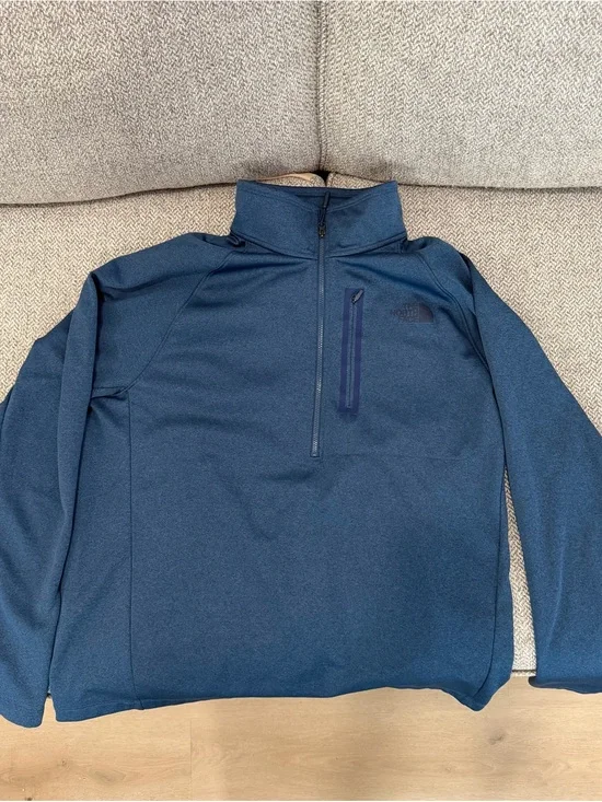 The North Face Men's Dark Navy Half-Zip Pullover