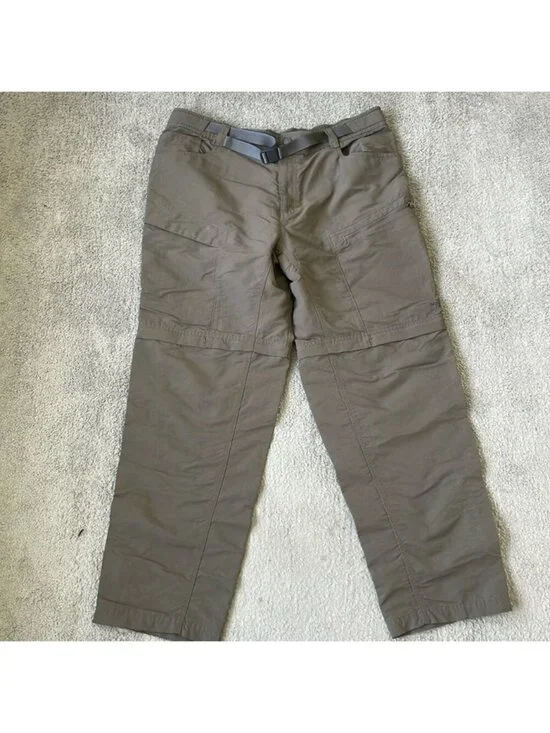 EC North Face Zip Off Hiking Pants - Taupe - Size XL