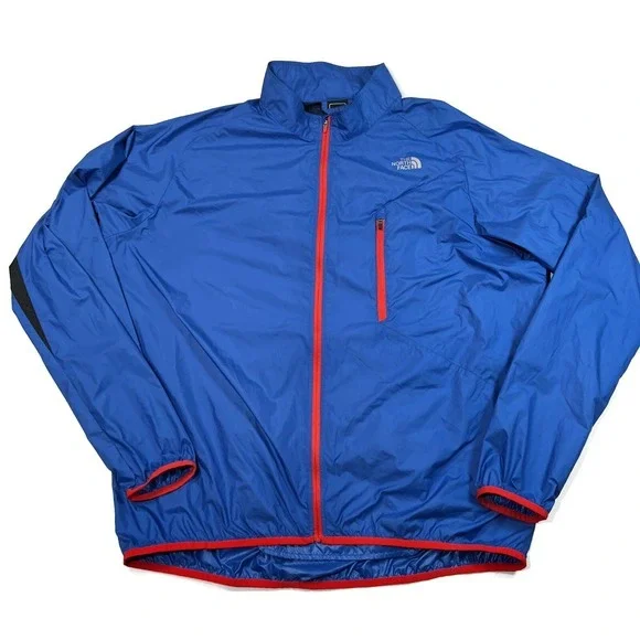 The North Face Mens Flight Series‎ Vented Windbreaker Jacket Mens XL Blue A2DZ