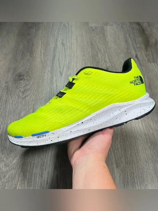 New The North Face Vectiv Eminus NF0A4OAWFM9 Neon Yellow Running Shoes Men's 13