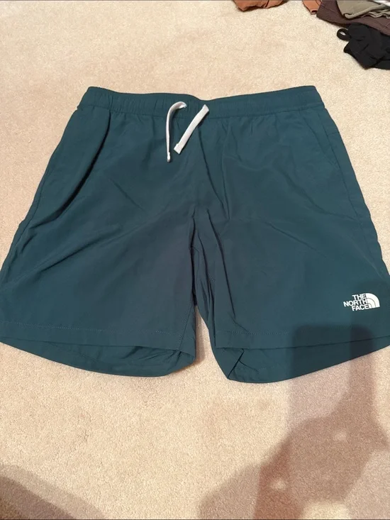 The North Face Deep Teal Drawstring Active Shorts