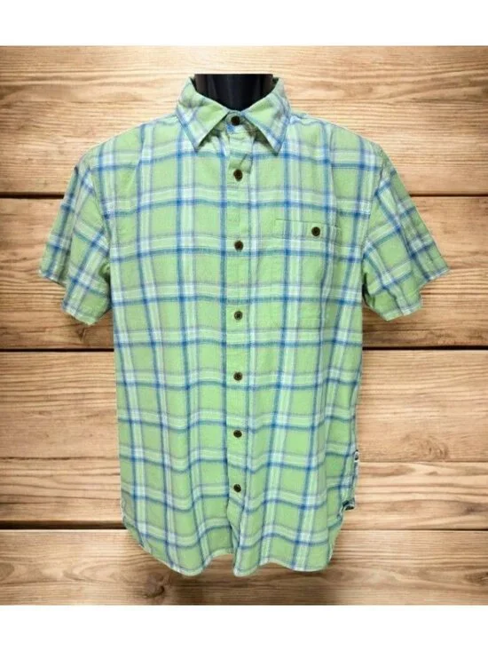 The North Face Mens Short Sleeve Green Shirt Small