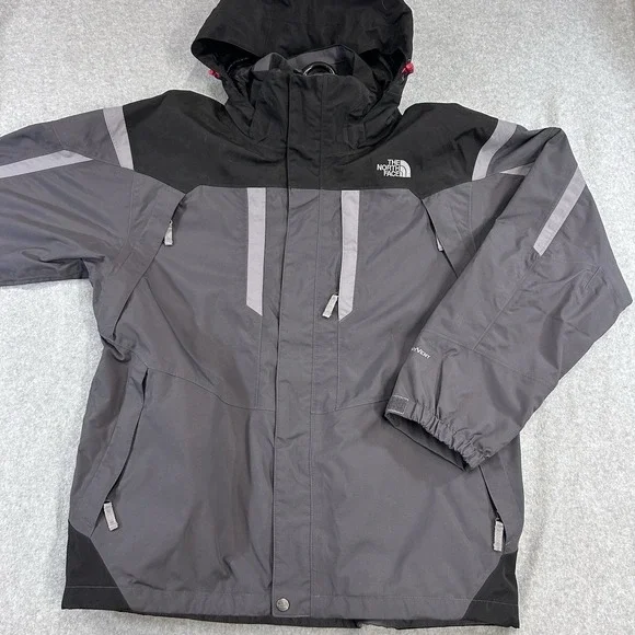 The North Face TNF HyVent Waterproof Winter Snow Ski Hooded Coat Men's  Size XL