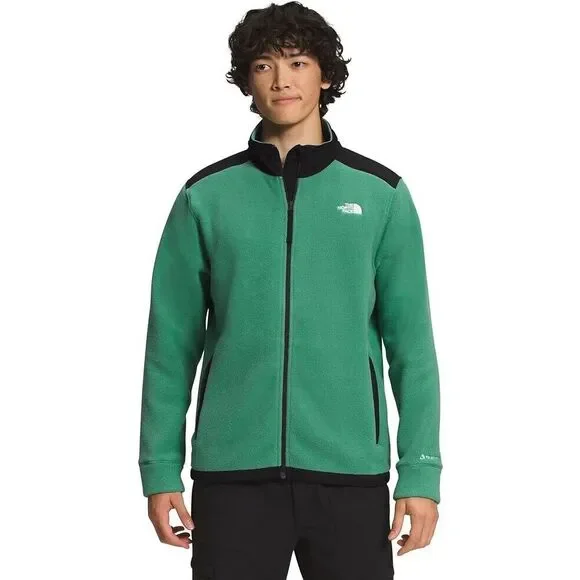 The North Face Alpine Polartec 200 NF0A7WWL Men's Green Full Zip Jacket SGN161