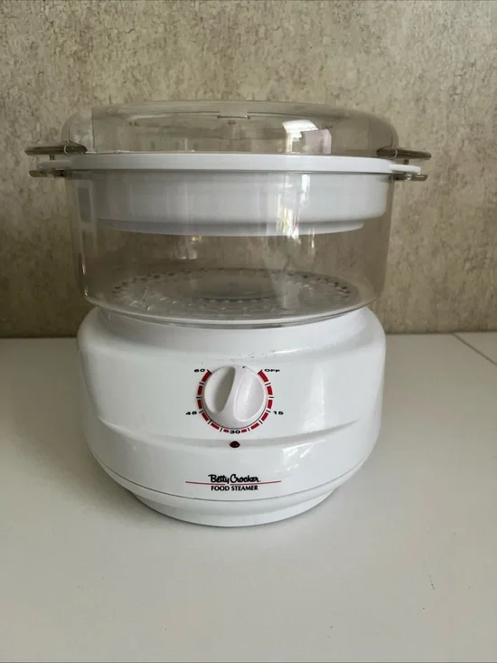 Betty Crocker 3 in 1 Food Steamer (BC-1590) 3 Quart Capacity Tested And Working