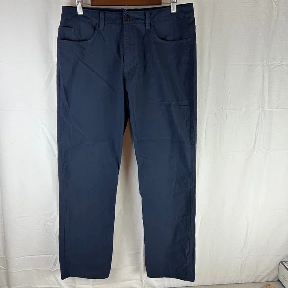 The‎ North Face Mens Regular Fit Pants Size 34x29 Navy Blue Nylon Casual Outdoor
