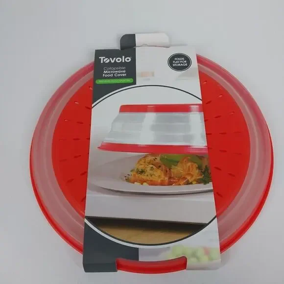 Tovolo Collapsible Microwave Food Cover, Fit Up To 10.5