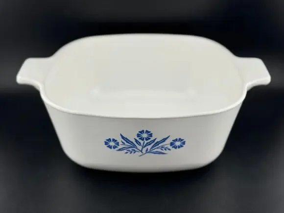 Cornflower Blue by Corning -  1.5 Quart Square Casserole No Lid