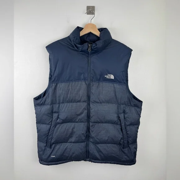 The North Face Men 1996 Retro‎ Nuptse Blue Vest Size XL