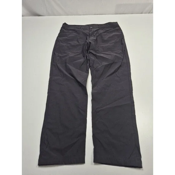 The North Face Sprag 5 Pocket Pants Mens 36x29 Black Hiking Nylon Stretch Zip