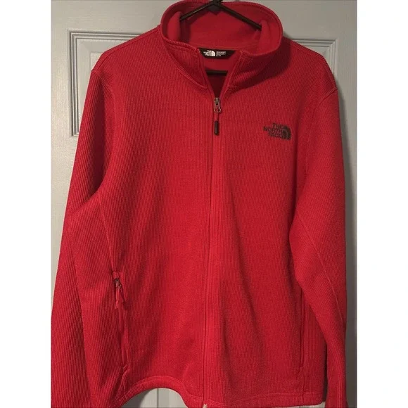 The North Face Men's Red Soft shell Jacket Sz XL.‎ Outdoors, Hiking, Fishing.