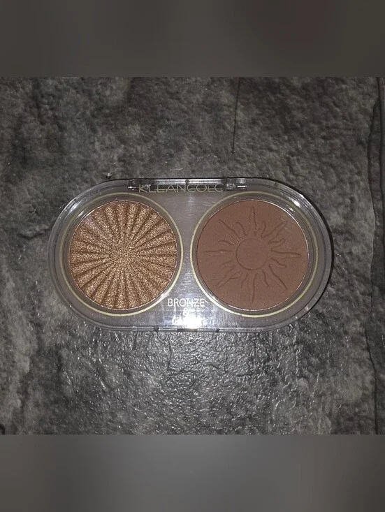 Kleancolor Bronze & Glow Duo - Eye Candy 0.29oz BNIB Discontinued