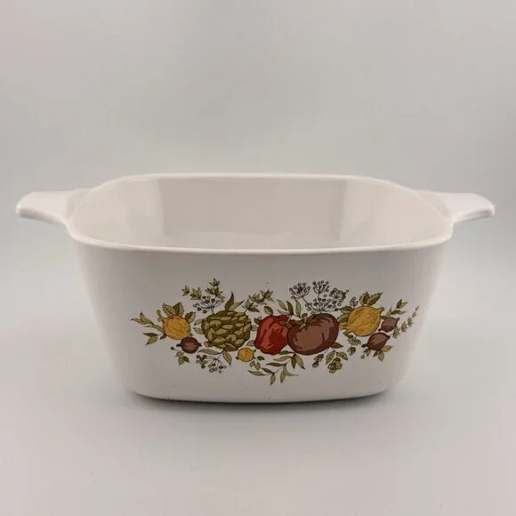 Vintage Corning Ware Spice Of Life P-43-B Casserole Dish 2-3/4 Cup - No Lid