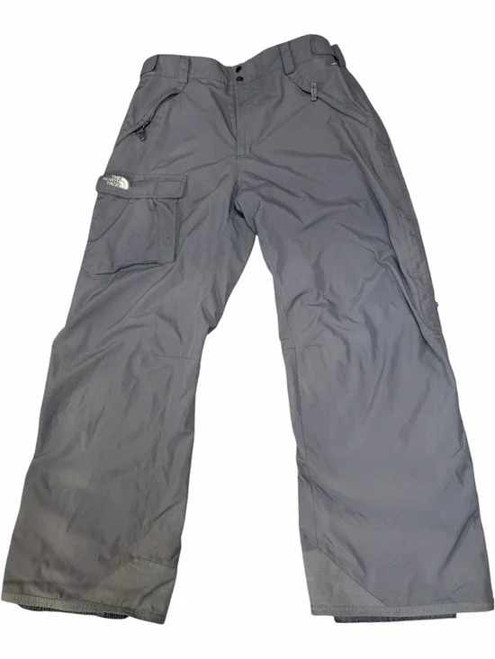 The North Face Hyvent Gray Cargo Ski Snowboard Pants Mens XL 40x33