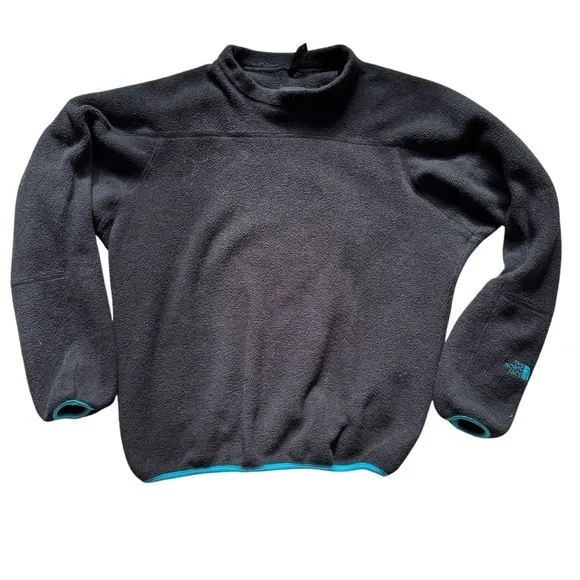 The North Face Black Fleece Pullover Sweatshirt Medium EUC