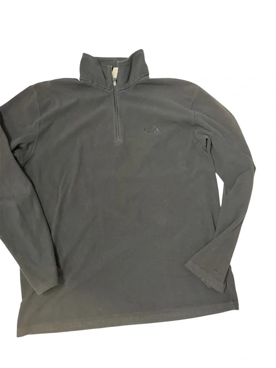 The North Face Black Fleece Pullover TKA 100 1/4 zip