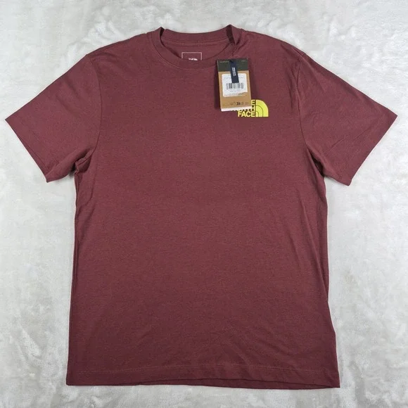 The North Face Public Lands Cactus T-Shirt Men's Medium Red Short Sleeve Tee NWT