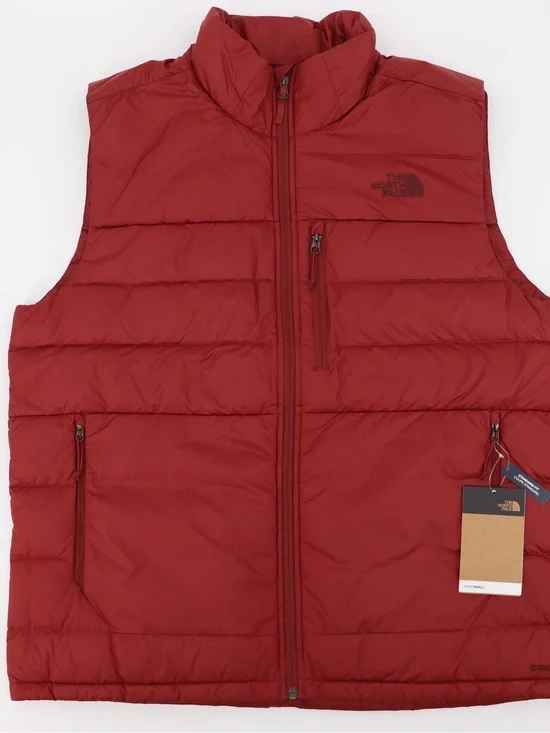 The North Face Men’s Aconcagua 2 XL Down Vest Brick House Red New Authentic