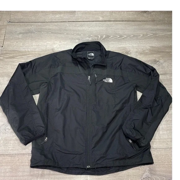 North Face Apex Bionic‎ Men's XL Black Full Zip Windbreaker Lightweight Outdoor