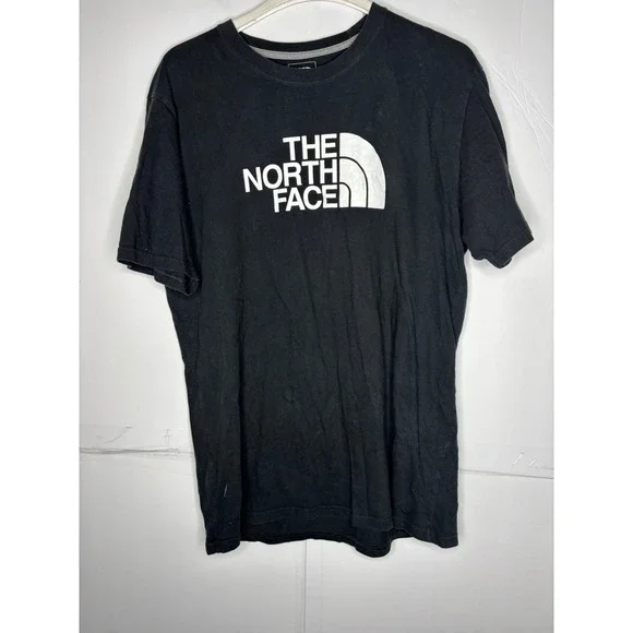 The North Face Mens Graphic‎ Logo T-Shirt Black Short Sleeve Crewneck Regular L