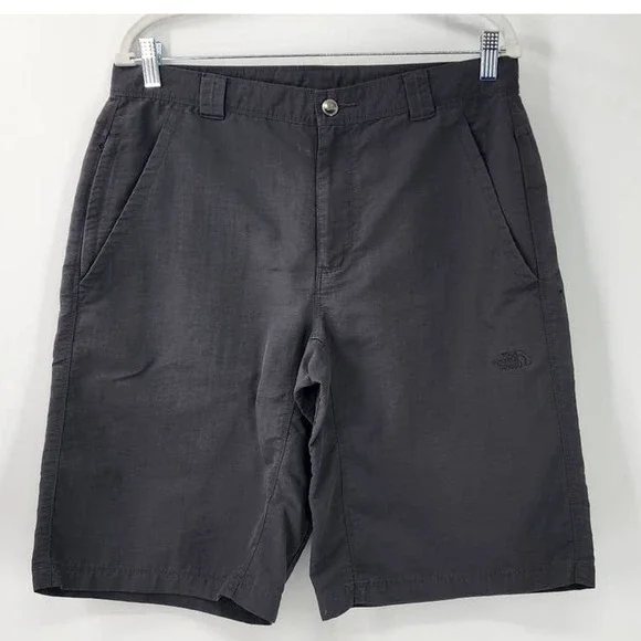 Men's The North Face Green Grey Outdoor Shorts‎ Size 34