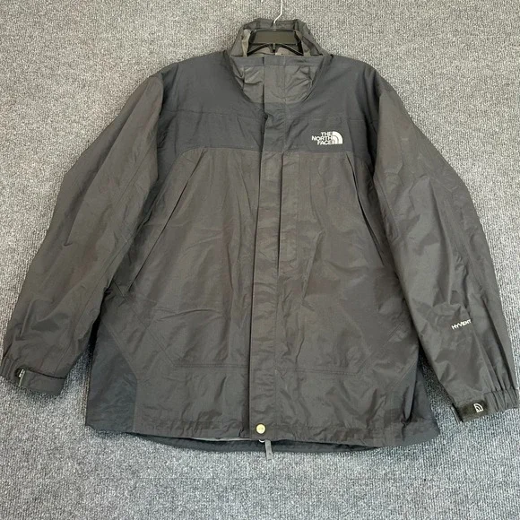 THE NORTH‎ FACE (Red Box/Tag) Men's Hyvent Lined Jacket XL Black Outdoors Hiking