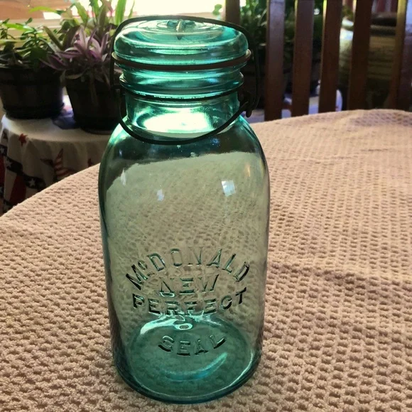 McDonald New Perfect Seal Half Gallon Jar