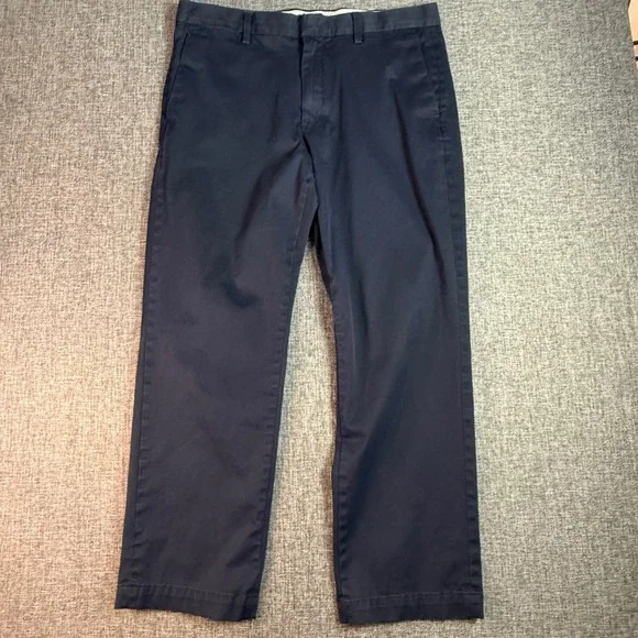 Mens Banana Republic Chinos‎ | 35Wx28L | Navy Blue Rapid Movement Pants
