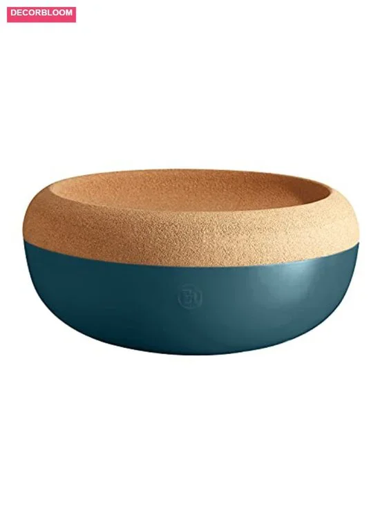 Ceramic Fruit & Vegetable Storage Bowl, 14.1 inch, Made in France