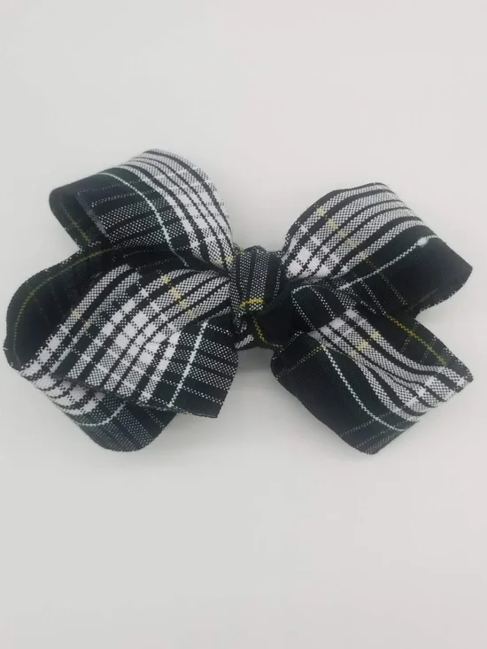 Large Jo Jo Hair bow Plaid 61