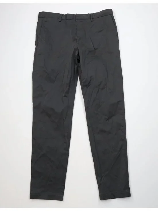 New Banana Republic Mens 36x34 Mason Athletic Tapered Fit Chino Pants Gray
