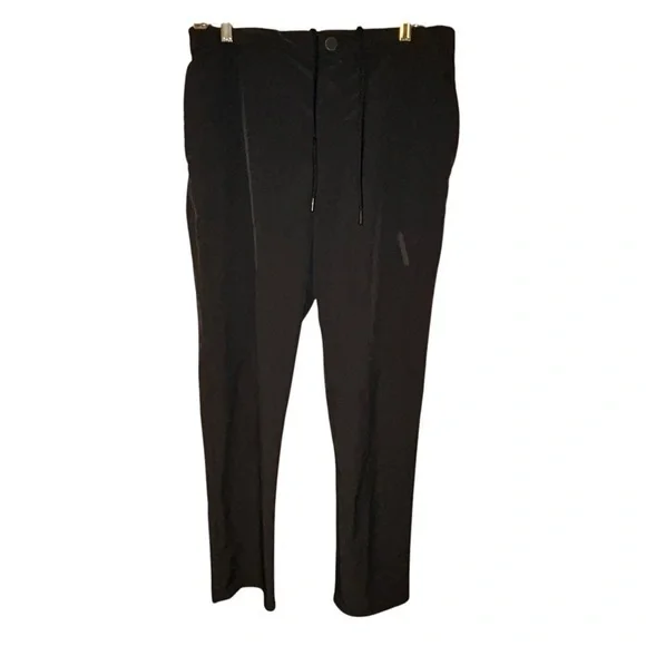 Banana Republic Men’s Hybrid Pants Slim‎ Tapered Fit Travel Black Size 33x32