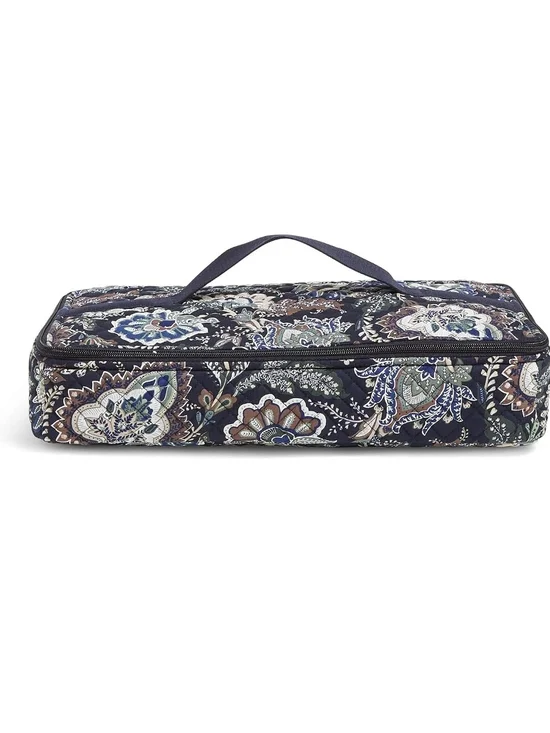 Vera Bradley Java Navy Camo Quilted Casserole Carrier - Travel Case Picnic Party