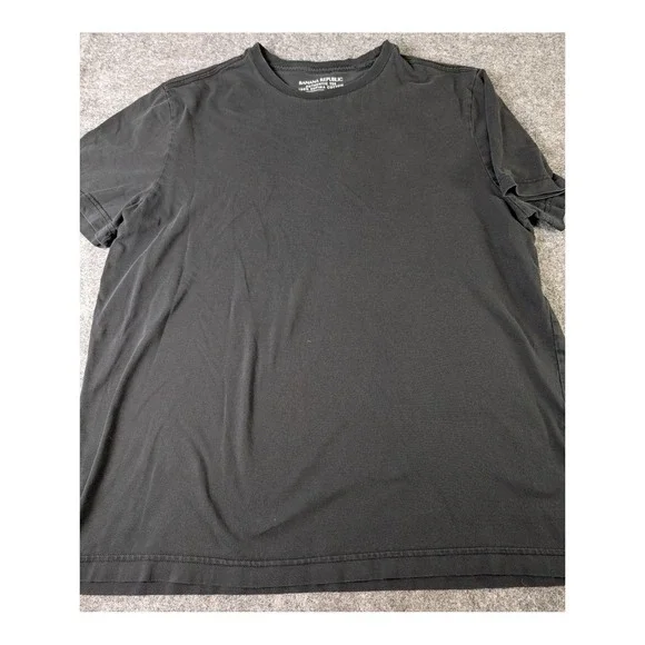 Banana Republic Authentic Tee Mens L Black 100% Supima Cotton Crewneck Shirt EUC