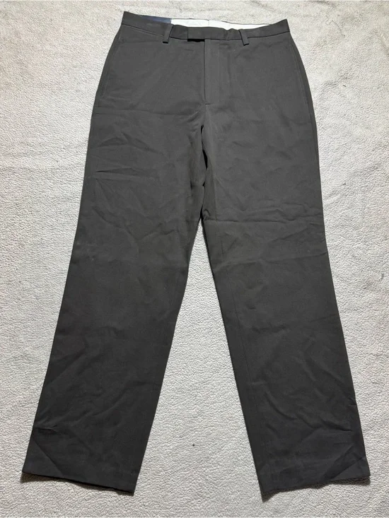 Banana Republic Pants Mens 35‎ Emerson Gray Brown Dress Slacks Officewear NEW