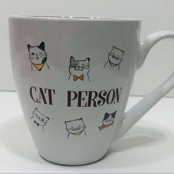 “Cat Person” Coffee Cup