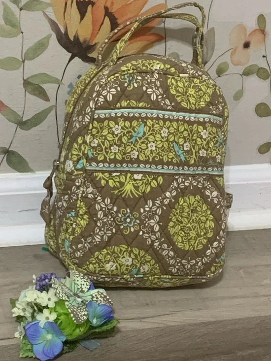 💎 Vera Bradley Sittin In A Tree Let’s Do Lunch Lunchbox Quilted Floral Print