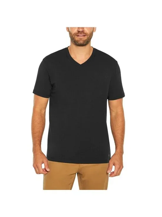 NWT Banana Republic Men's XL Black 3-Pack Essential V-Neck T-Shirts Cotton