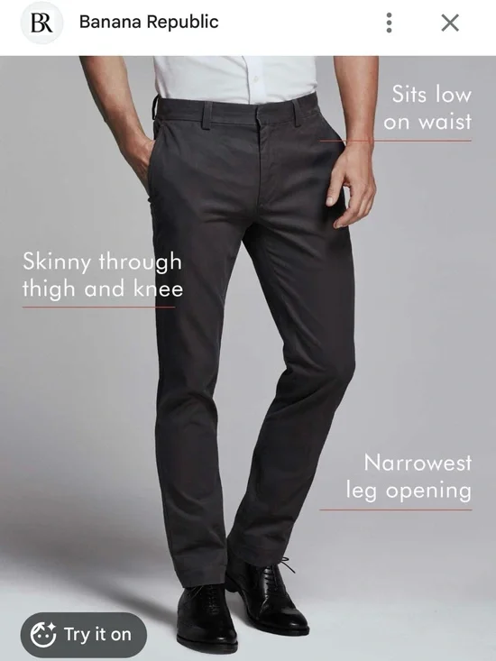 Banana Republic Fulton Chino Pants