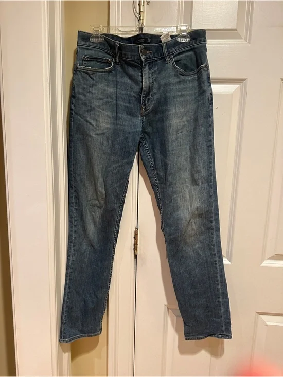 Banana Republic Athletic Tapered Fit Jeans Men’s 32x32 Medium Wash Stretch Denim